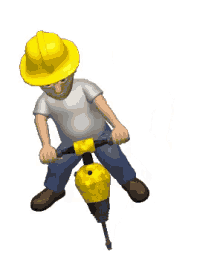 Dude with a jackhammer